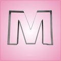 Big Letter M Cookie Cutter