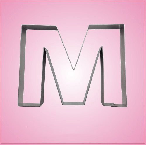 Big Letter M Cookie Cutter
