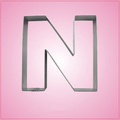 Big Letter N Cookie Cutter