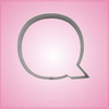 Big Letter Q Cookie Cutter