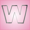 Big Letter W Cookie Cutter