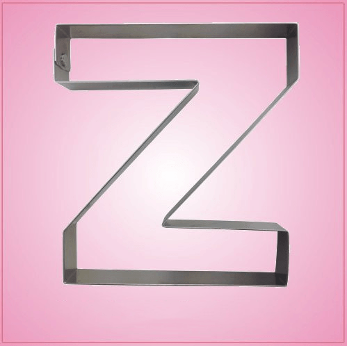 Big Letter Z Cookie Cutter