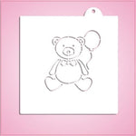 Birthday Bear PYO Stencil