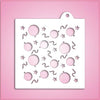 Birthday Confetti Pattern Stencil