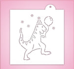 Birthday Dinosaur PYO Stencil