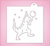 Birthday Dinosaur PYO Stencil