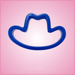 Blue Cowboy Hat Cookie Cutter