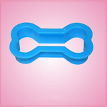 Blue Dog Bone Cookie Cutter