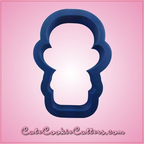 Blue Football Player Cookie Cutter 