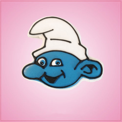 Blue Gnome Head Cookie Cutter