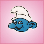 Blue Gnome Head Cookie Cutter