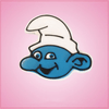 Blue Gnome Head Cookie Cutter