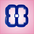 Blue Number Sign # Cookie Cutter 