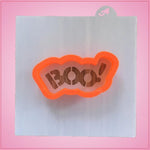 Boo Cookie Cutter With Stencil