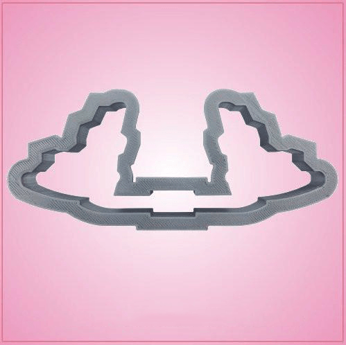 Boots With Bar Cookie Cutter 