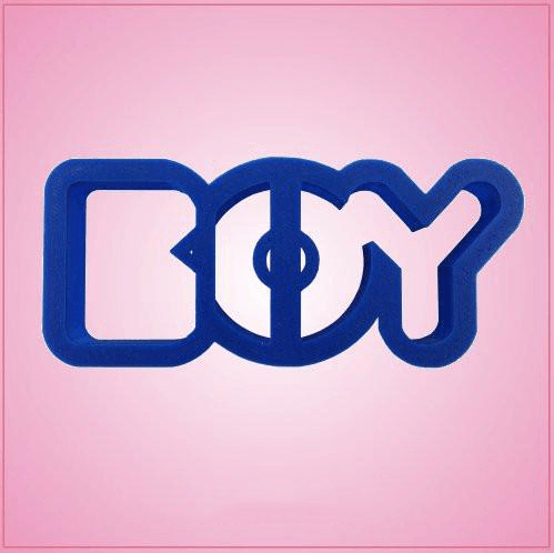 Boy Word Cookie Cutter 