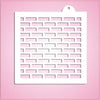 Brick Wall Pattern Stencil