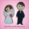 Cute Bride and Groom Cookie Cutter Set 