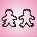 Brown Gingerbread Cookie Cutter Set