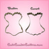 Bustier Cookie Cutter 