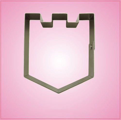 Castle Top Shield Cookie Cutter 