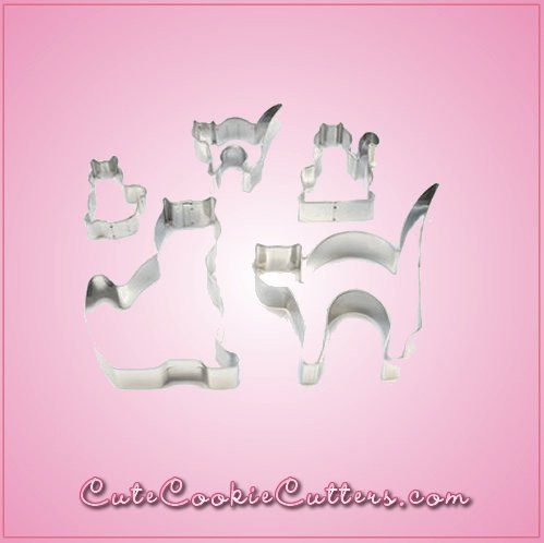 Cat Cookie Cutter Set 