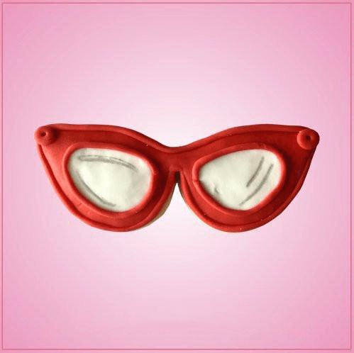Cat Eye Glasses Cookie Cutter 
