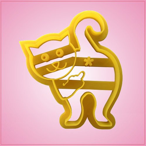 Cat Middle Finger Cookie Cutter