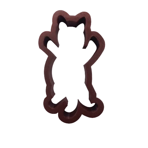 Cat Pouncing Cookie Cutter 