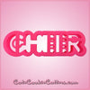 Cheer Cookie Cutter 