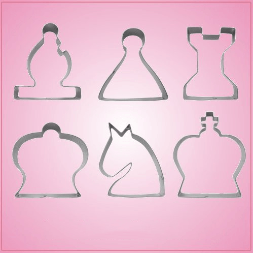 Chess Cookie Cutter Set 