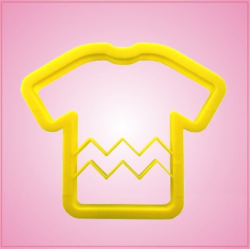 Chevron Shirt Cookie Cutter 
