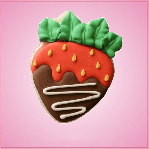 Chocolate Covered Strawberry Cookie Cutter 