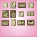 Chocolate Mold 12 Piece Set 