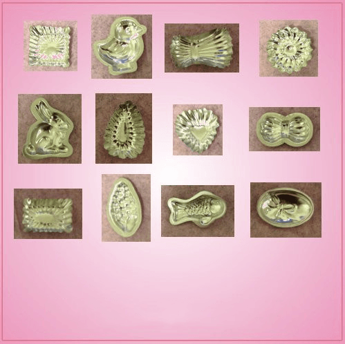 Chocolate Mold 12 Piece Set 