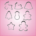 Christmas 8 Piece Cookie Cutter Set