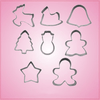 Christmas 8 Piece Cookie Cutter Set 