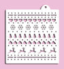 Christmas Sweater Pattern Stencil