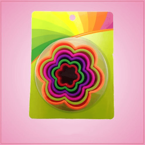 Colorful Daisy Cookie Cutter Set 