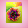 Colorful Daisy Cookie Cutter Set 