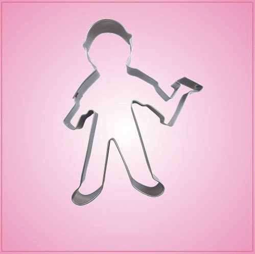 Construction Worker Cookie Cutter 