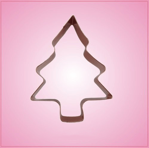 Copper Christmas Tree Cookie Cutter 