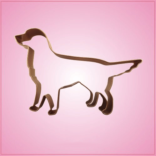 Copper Irish Setter Cookie Cutter 