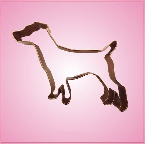 Copper Jack Russell Terrier Cookie Cutter 