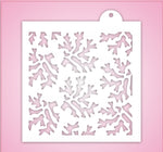 Coral Pattern Stencil