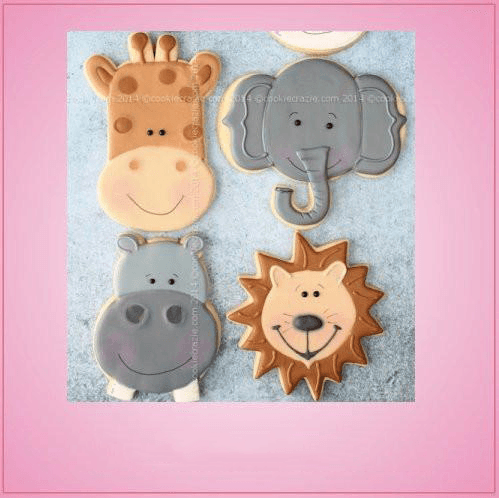 Crazy Jungle Cookie Cutter Set 