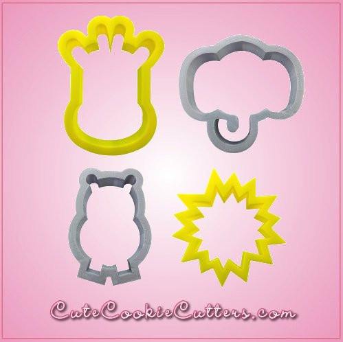 Crazy Jungle Cookie Cutter Set 