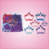 Colored Crown Cookie Cutter Set 