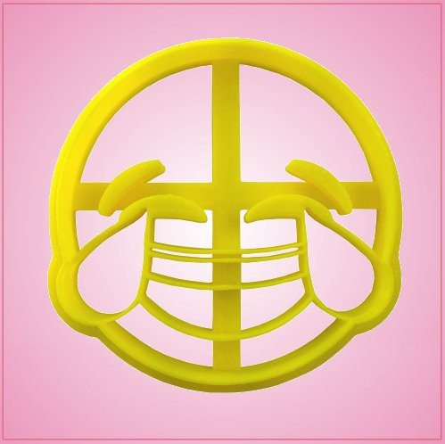 Crying Laughing Emoji Cookie Cutter 