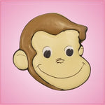 Cartoon Monkey Head Cookie Cutter